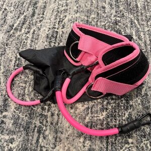 Pink Fitness Resistance Bands
